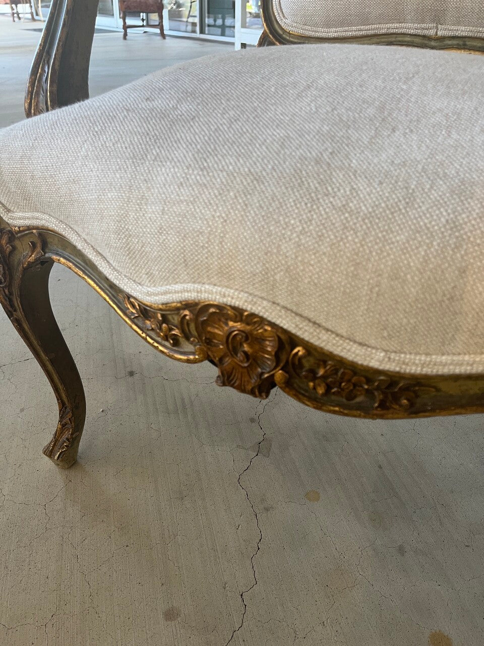 Pair 19th Century Italian Regency Armchairs