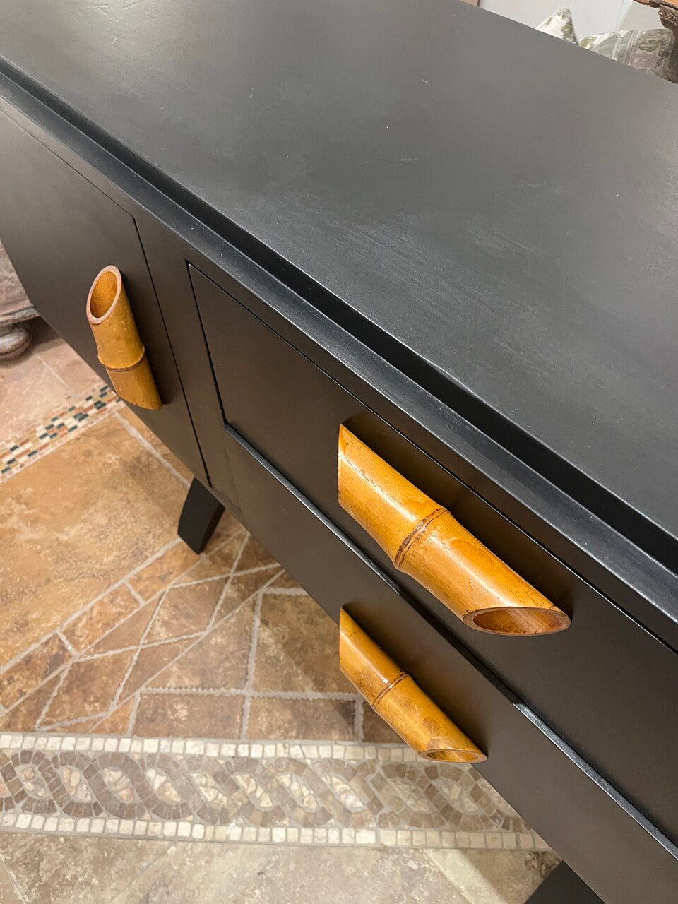 Custom Made Mid Century Style Credenza