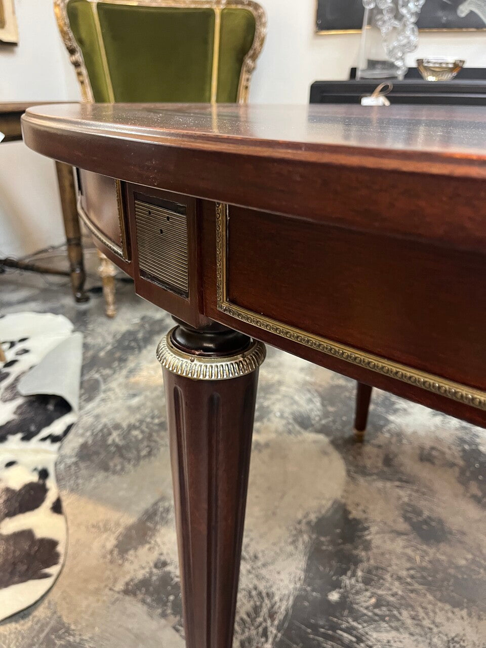 20th Century Louis XVI Style Oval Dining Table