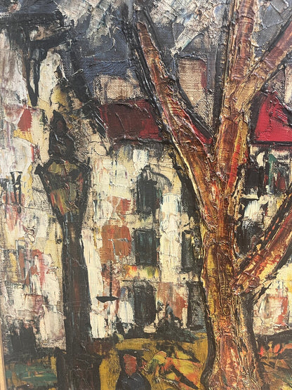 20th Century Oil on Canvas by Henry Maurice D'Anty