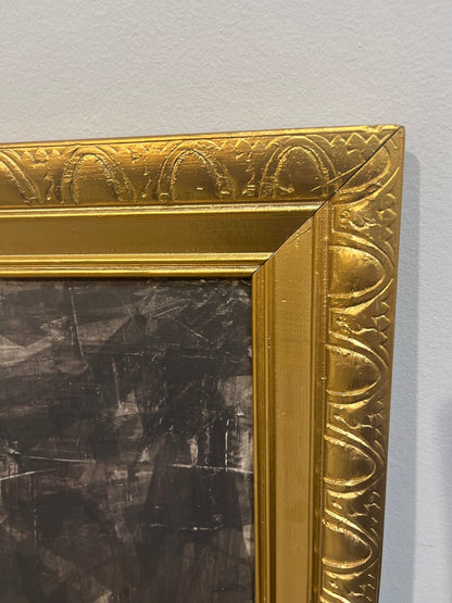 Large Acrylic on Panel Modern Abstract Painting