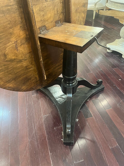19th Century French Tilt Top Center Table