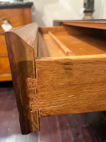 Mid Century Modern Drexel Burl Walnut Writing Desk
