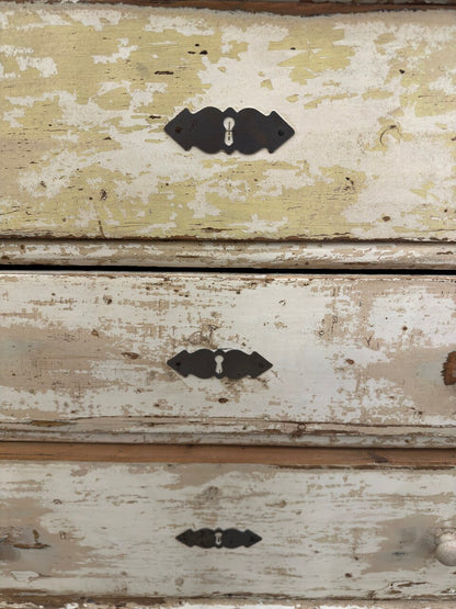 19th Century Swedish Painted Chest of Drawers