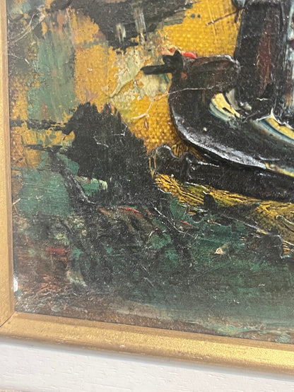 20th Century Oil on Canvas by Henry Maurice D'Anty