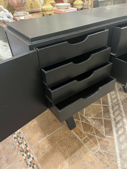 Custom Made Mid Century Style Credenza