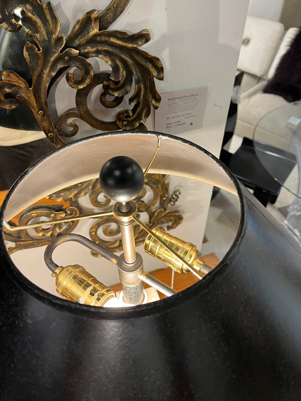 Pair Post Modern Memphis Style Table Lamps