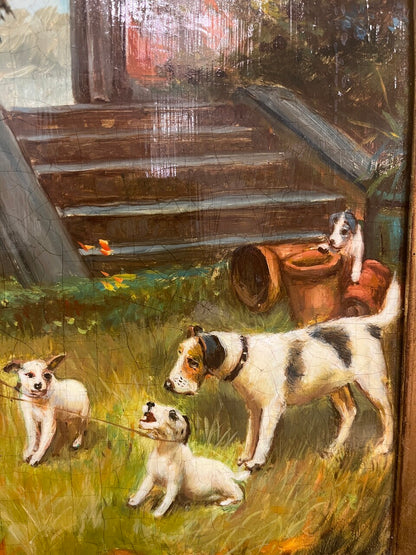 Signed Oil on Panel By Henry Bingham