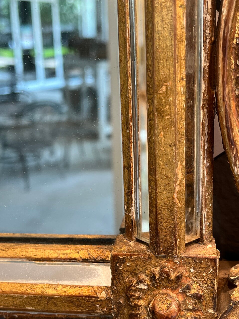 Italian La Barge Giltwood Rococo Mirror