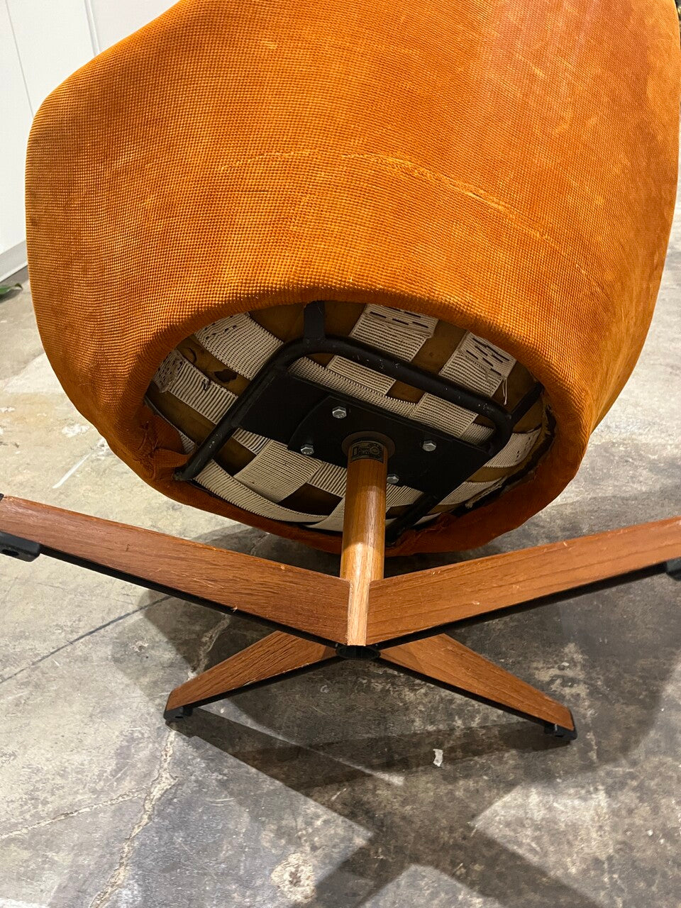 1960's Arne Dahlen Lounge Chair for Dahlens Dalum