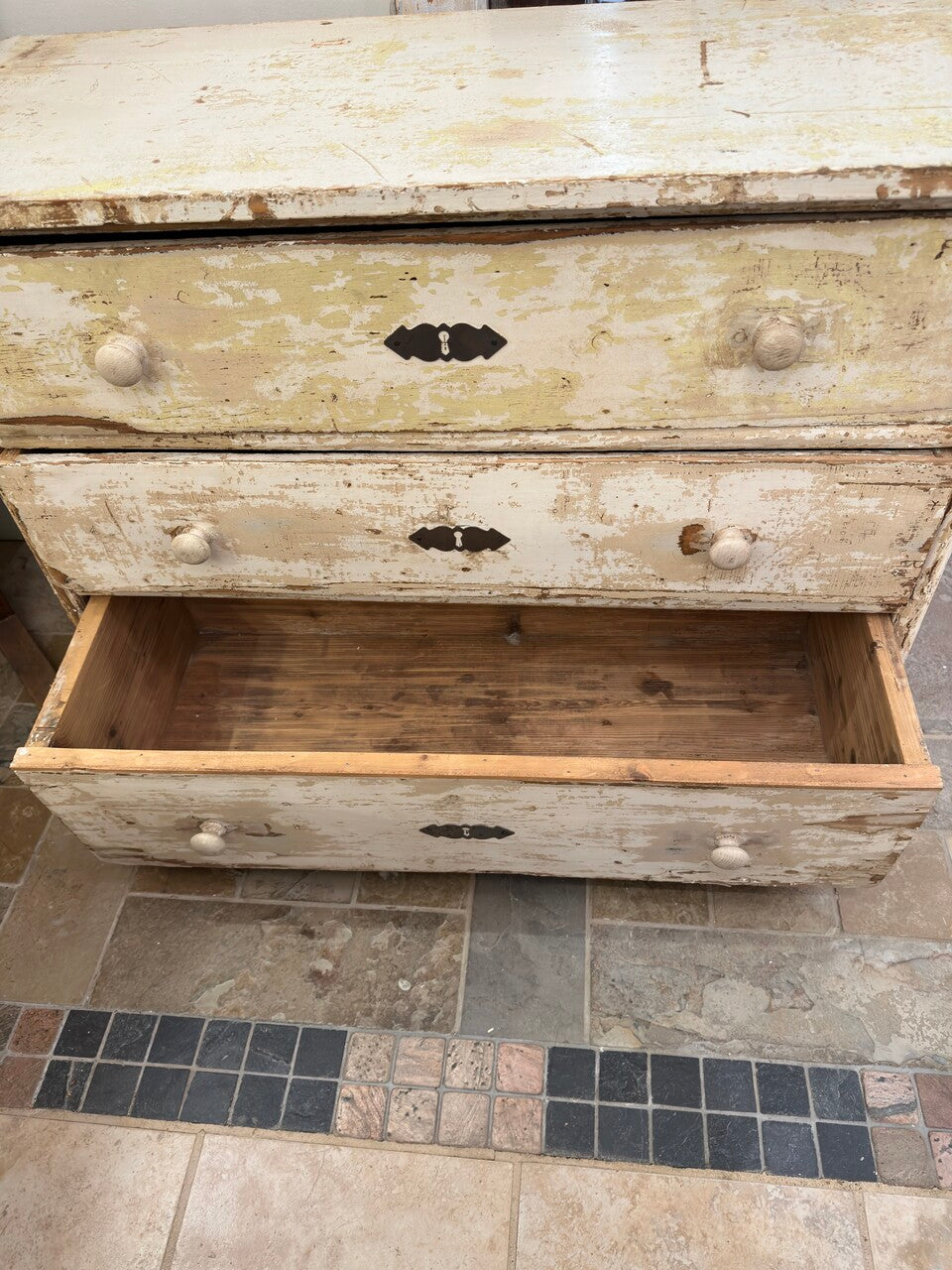 19th Century Swedish Painted Chest of Drawers