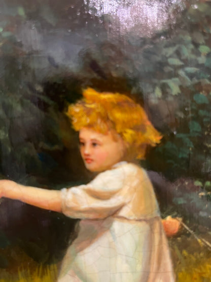 Signed Oil on Panel By Henry Bingham