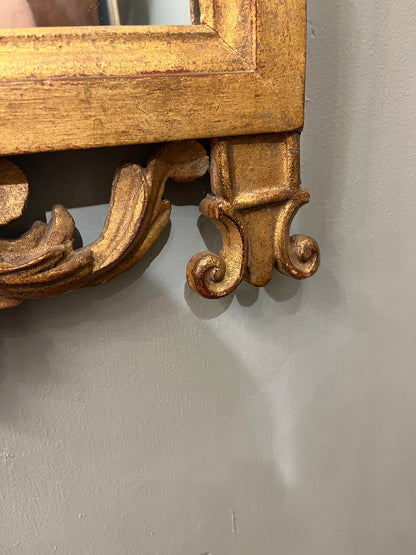 20th Century Italian Giltwood Pier Mirror