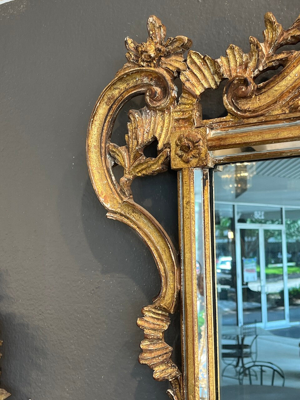 Italian La Barge Giltwood Rococo Mirror