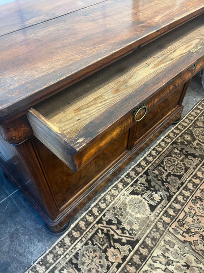 19th Century Louis Philippe Walnut Buffet