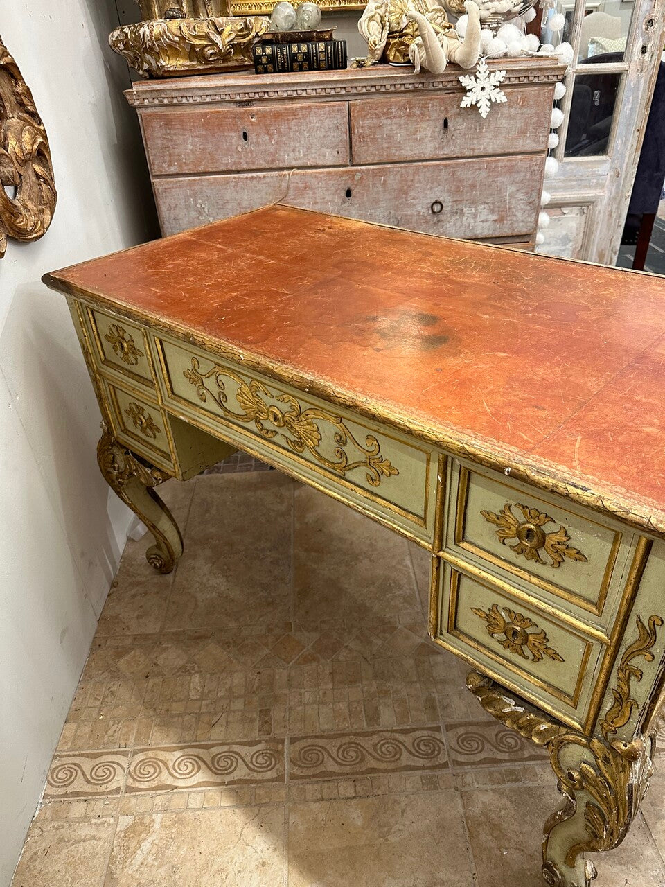 18th Century French Boulle Louis XVI Style Mazarin