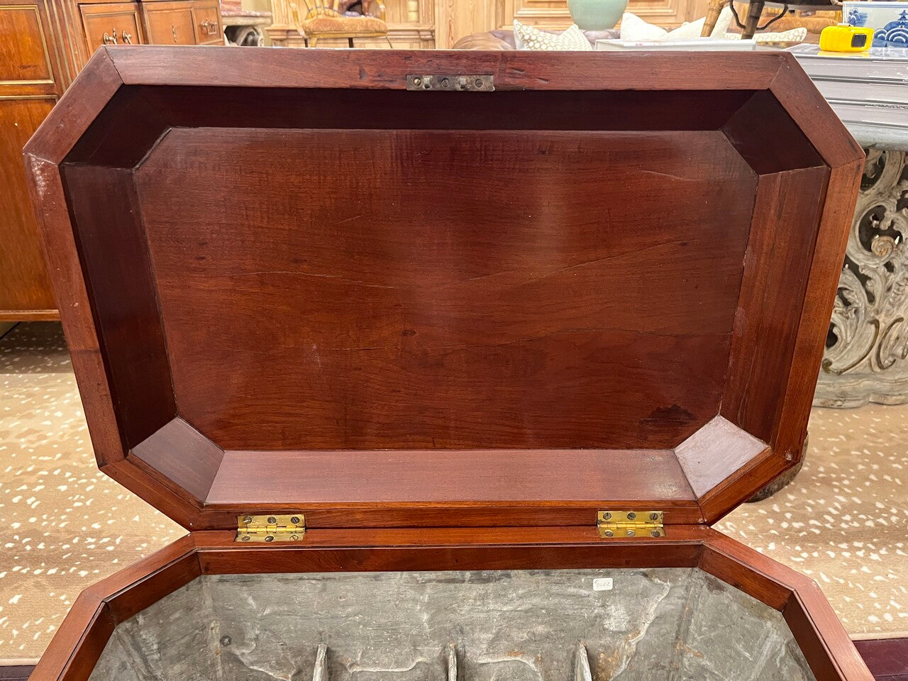 19th Century George IV Mahogany Cellarette