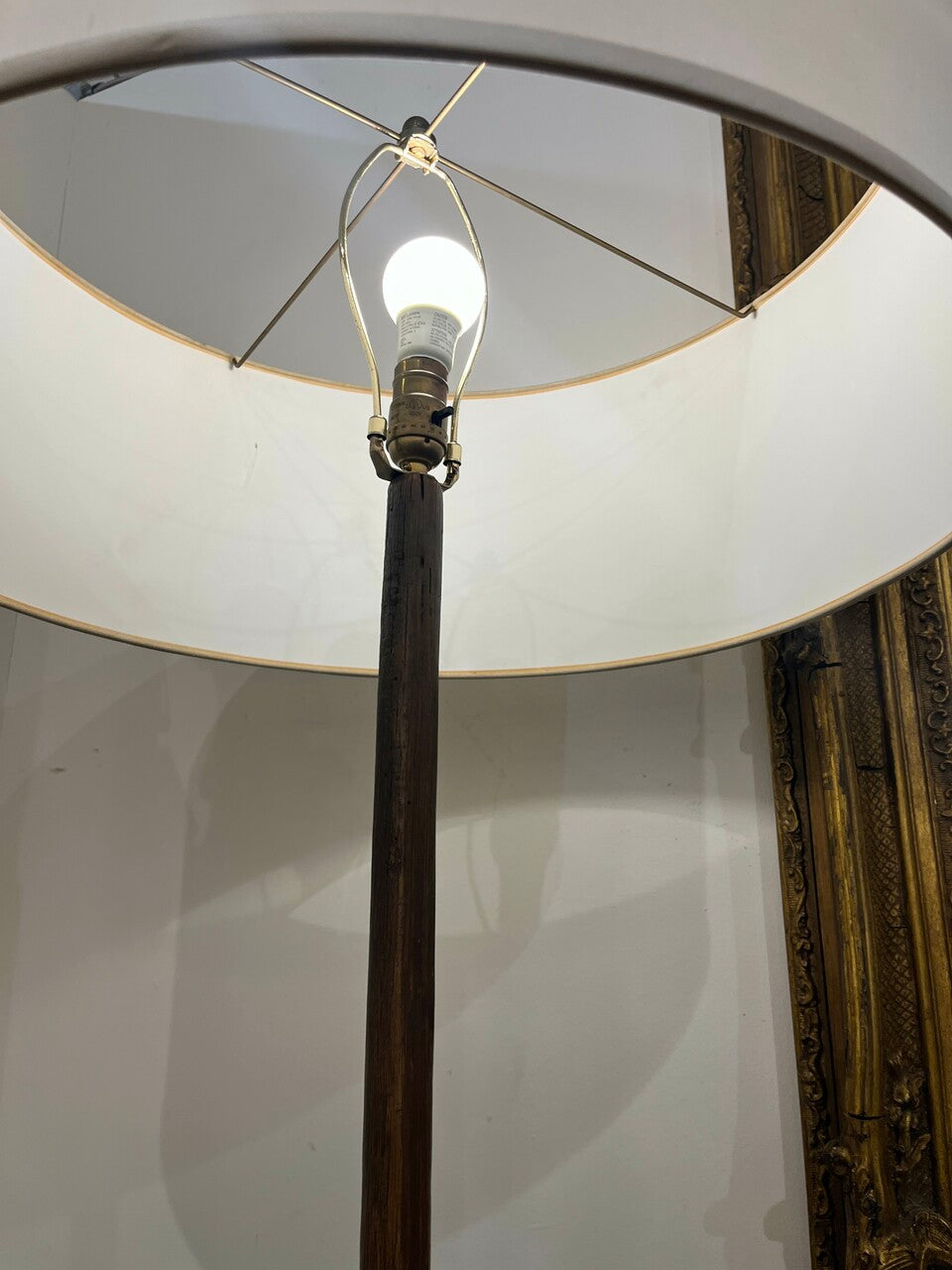 Amazing Pair Burl Root Table Lamps