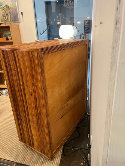 Vintage 5 Drawer Pencil Reed Chest of Drawers