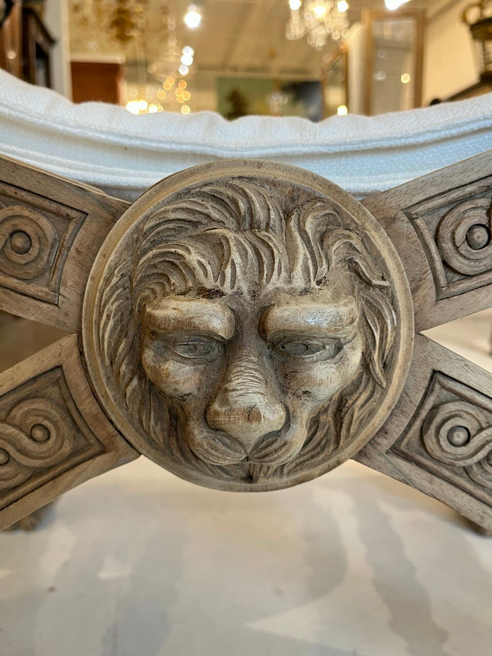 Pair of 19th Century Italian Renaissance Revival Savonarola Benches