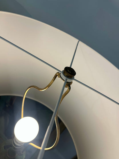 Pair of 70's Mid Century Modern Drip Glaze Lamps