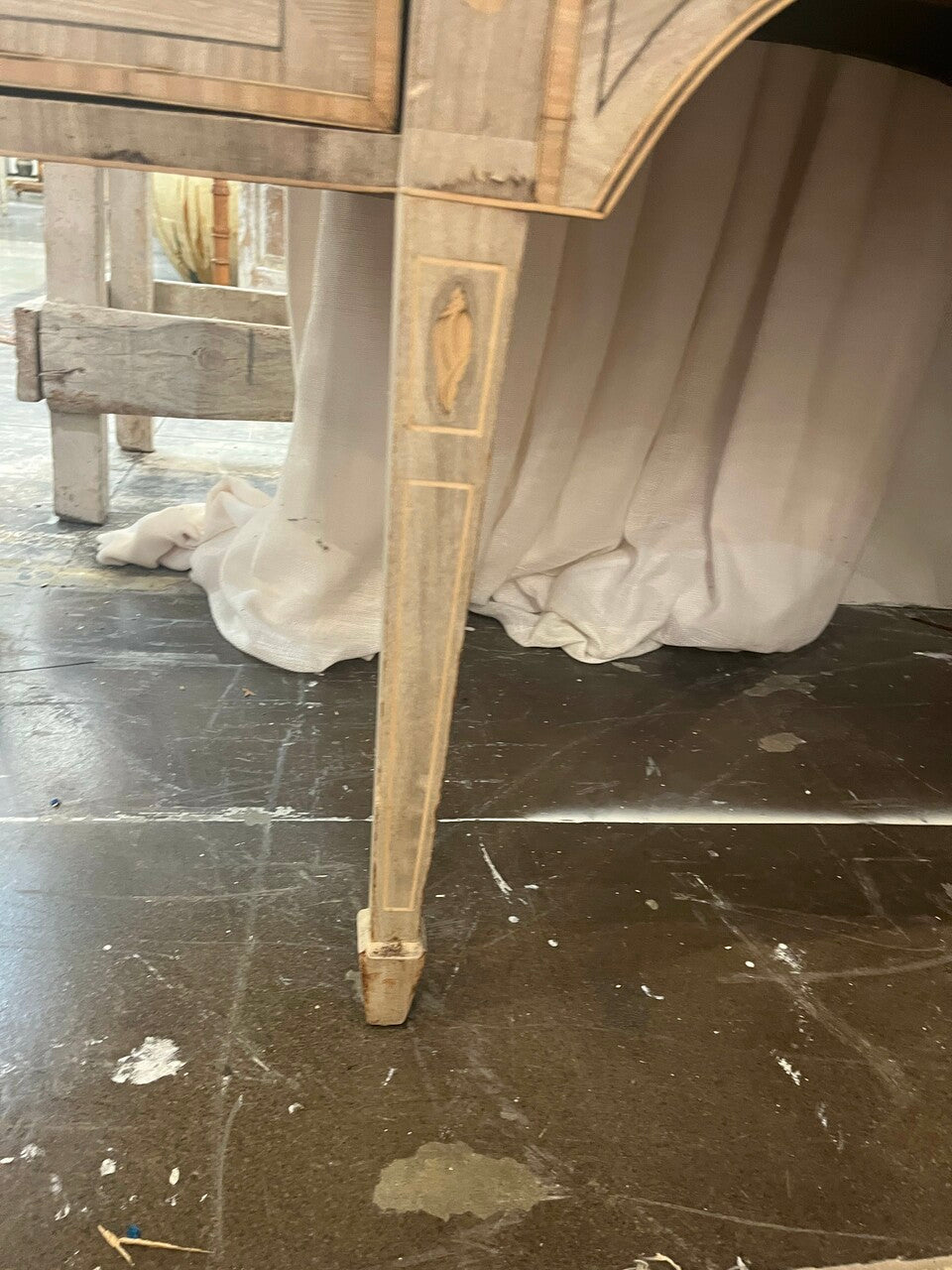 19th Century Bleached Regency Sideboard