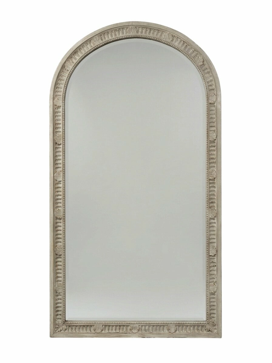 Large Carved Painted Continental Mirror