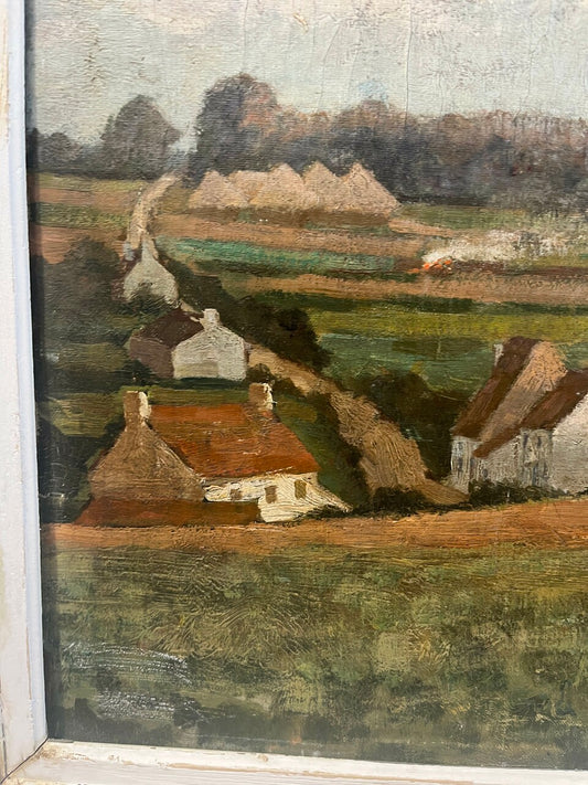 Early 1900's Dutch Pastoral Landscape