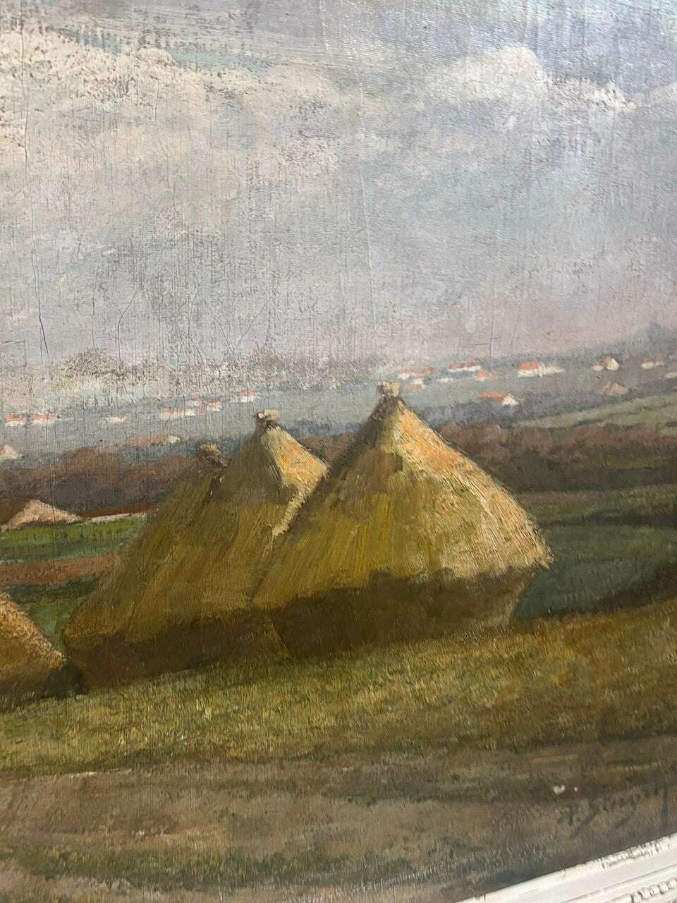 Early 1900's Dutch Pastoral Landscape