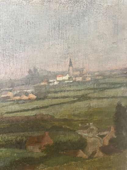 Early 1900's Dutch Pastoral Landscape