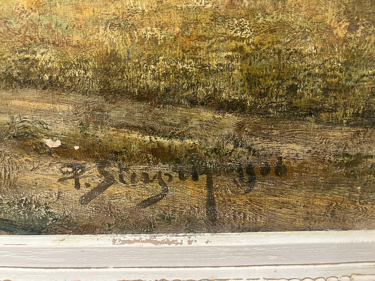 Early 1900's Dutch Pastoral Landscape