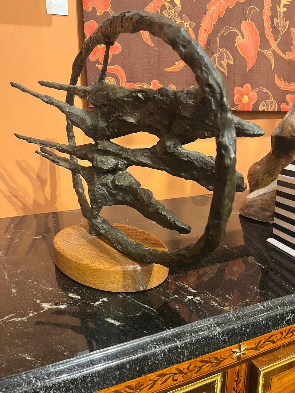 Gerard Koch Mid Century Brutalist Bronze Sculpture