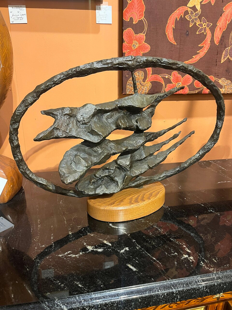 Gerard Koch Mid Century Brutalist Bronze Sculpture