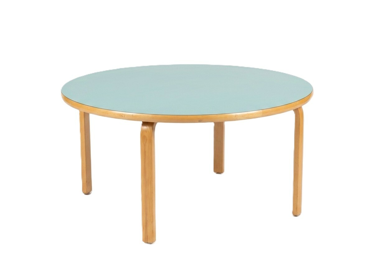 Alvar Aalto Coffee or Low Table with Pistachio Top