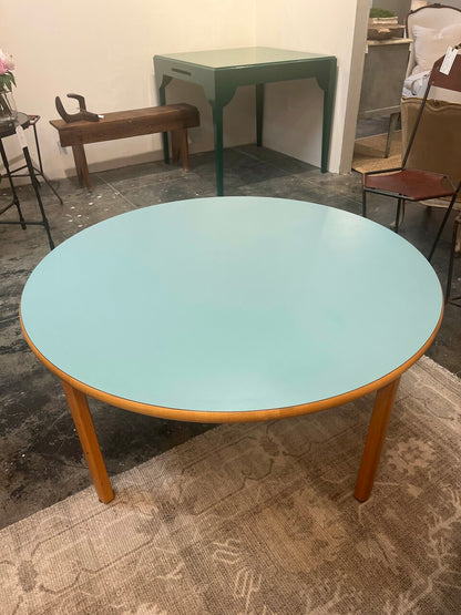 Alvar Aalto Coffee or Low Table with Pistachio Top