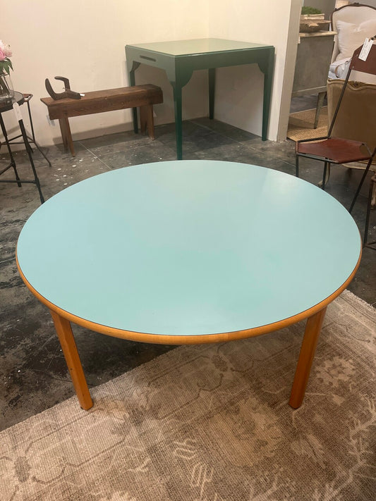 Alvar Aalto Coffee or Low Table with Pistachio Top
