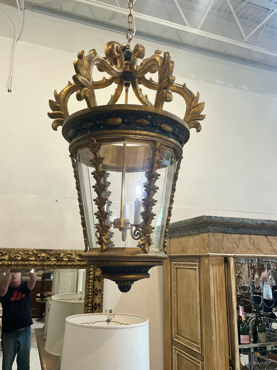Louis XVI style French Lantern (2 available)