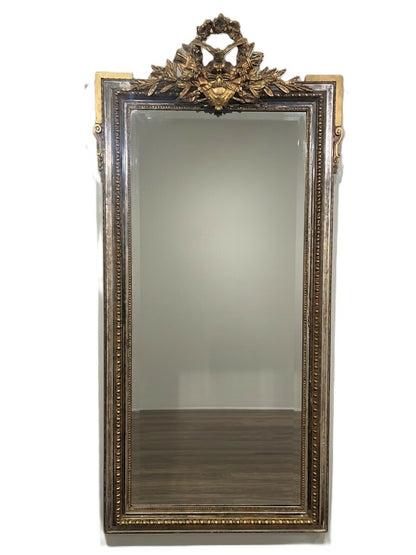 French Napoleon Style Wall Mirror
