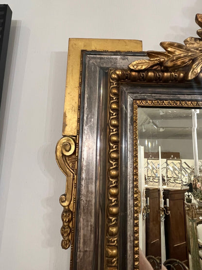 French Napoleon Style Wall Mirror