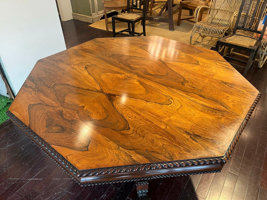 19th Century English Rosewood Center Table