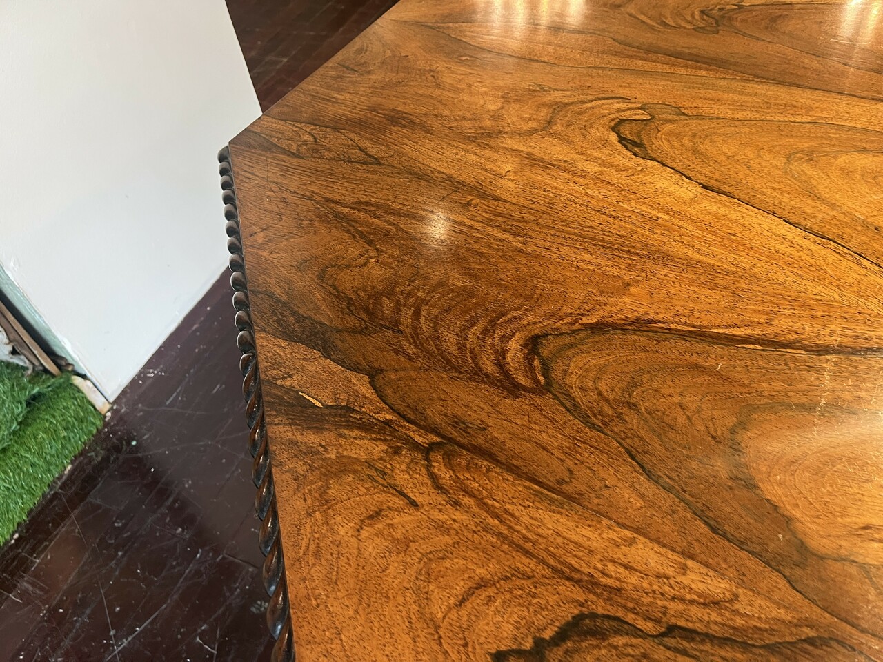 19th Century English Rosewood Center Table