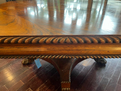 19th Century English Rosewood Center Table