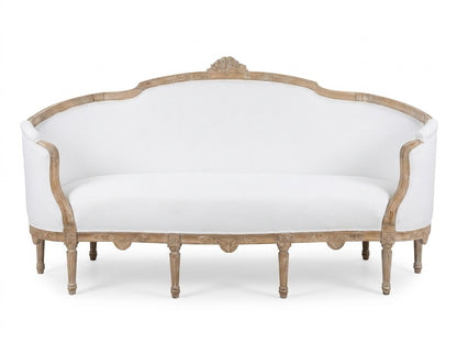 Swedish Gustavian Sofa in Linen