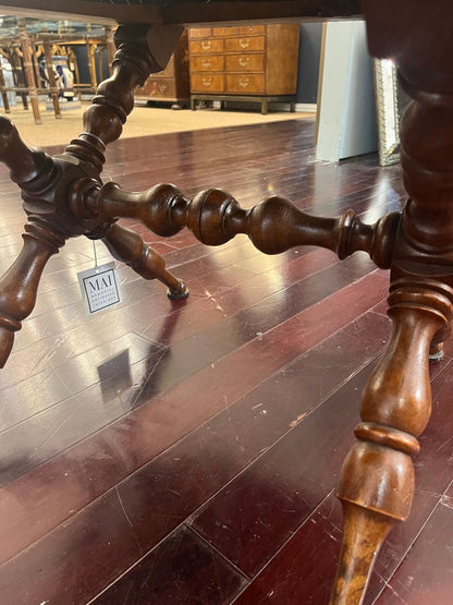 19th Century English Regency Style X-Base Stool