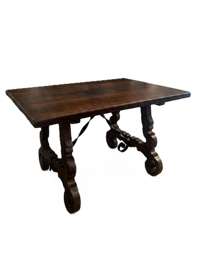 19th Century Spanish Baroque Trestle Table