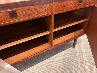 Danish Mid Century Modern Rosewood Credenza