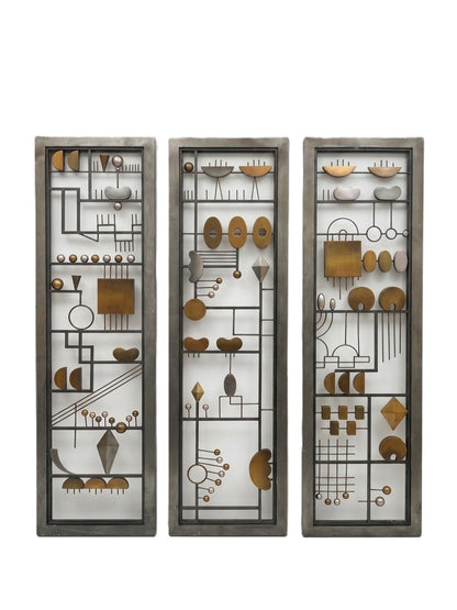 Mid Century Italian 3 panel Screen