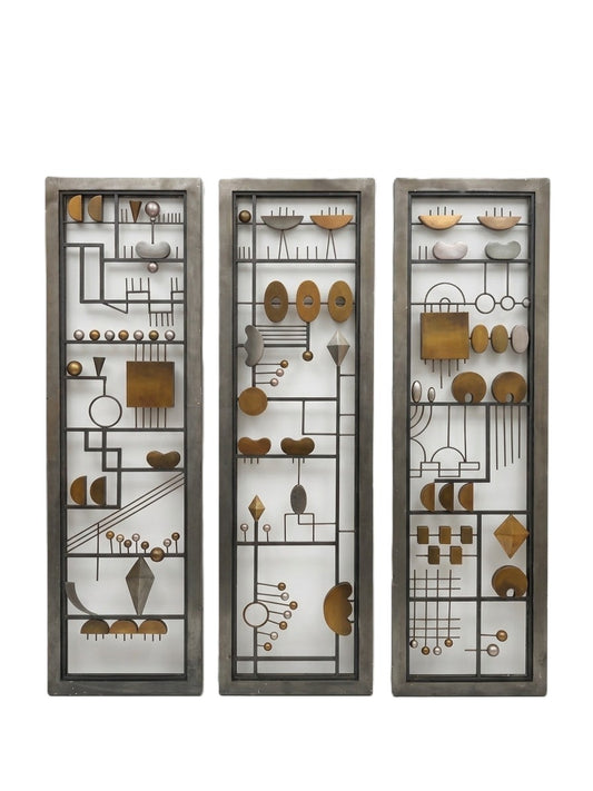 Mid Century Italian 3 panel Screen