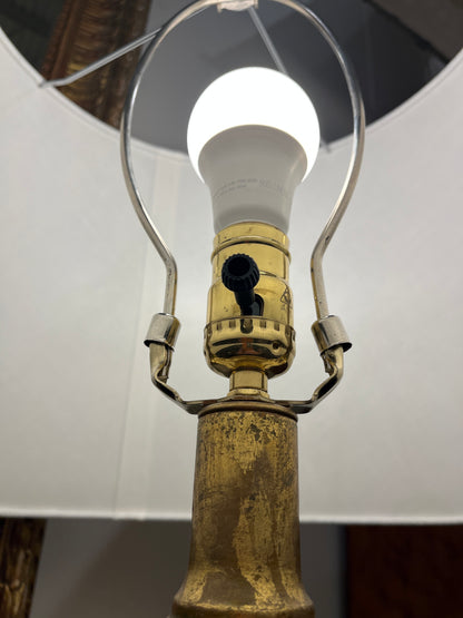 French Carved Giltwood Table Lamp