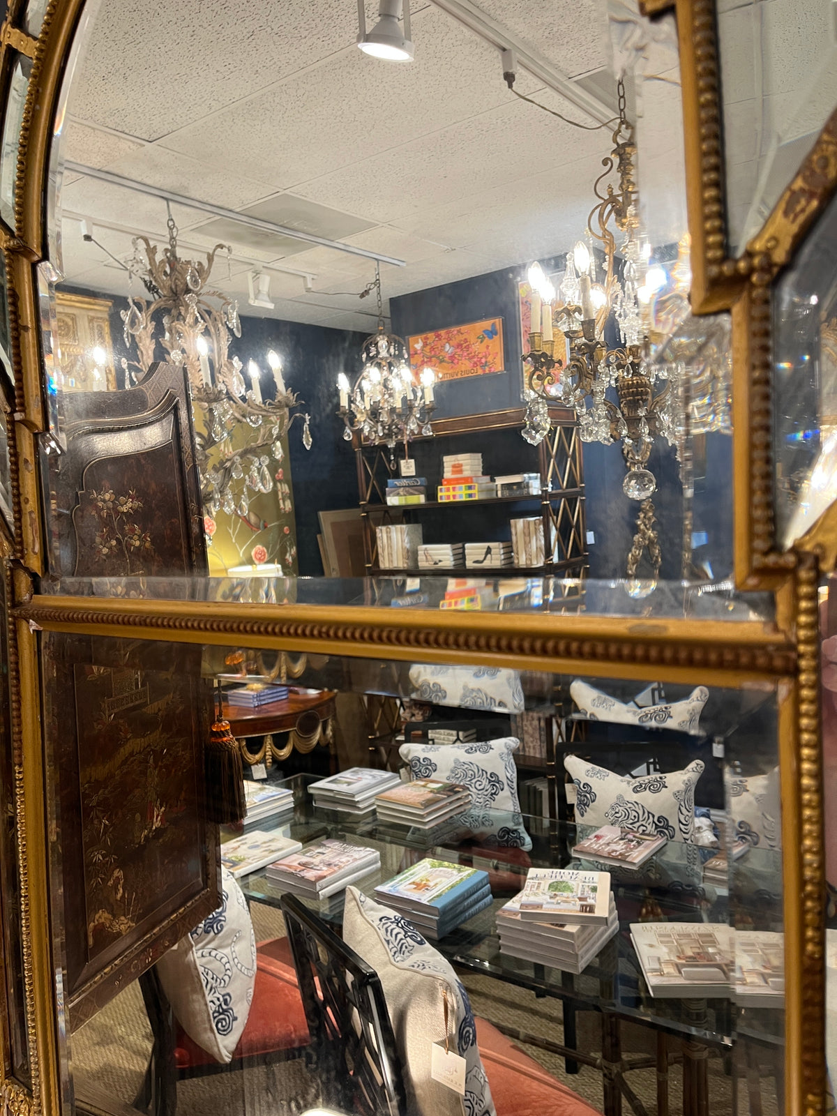 Italian Arch Beveled Wall Mirror